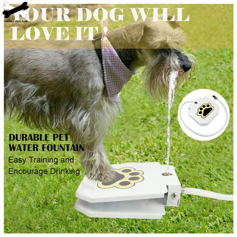Automatic Dog Water Fountain Step On Toy Outdoor Joy With Pets security without electricity For Big Medium Small Dogs Drinking Automatic Dog Water Fountain Step On Toy Outdoor Joy With Pets security without electricity For Big Medium Small Dogs Drinking