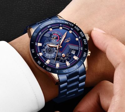 LIGE Fashion Mens Watch: The Perfect Timepiece for Modern Man