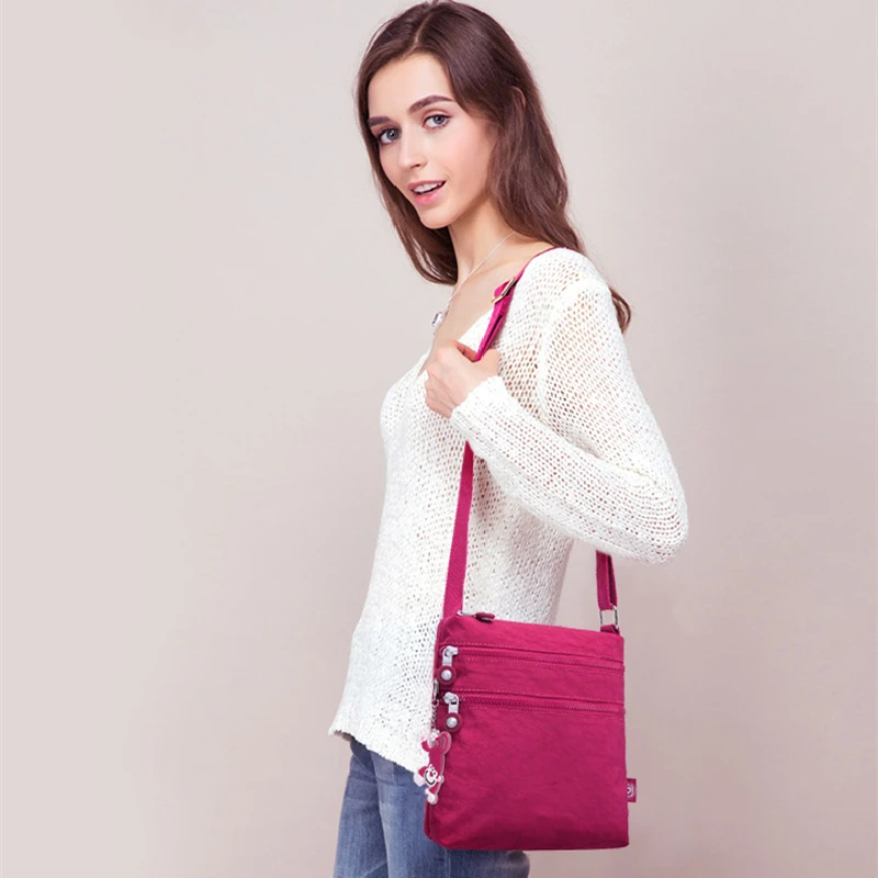 TEGAOTE Summer Men Women Shoulder Messenger Bag Small Cross Body Phone Purse Lightweight Blue Grey Black Red Purple M0910 TEGAOTE Summer Men Women Shoulder Messenger Bag Small Cross Body Phone Purse Lightweight Blue Grey Black Red Purple M0910