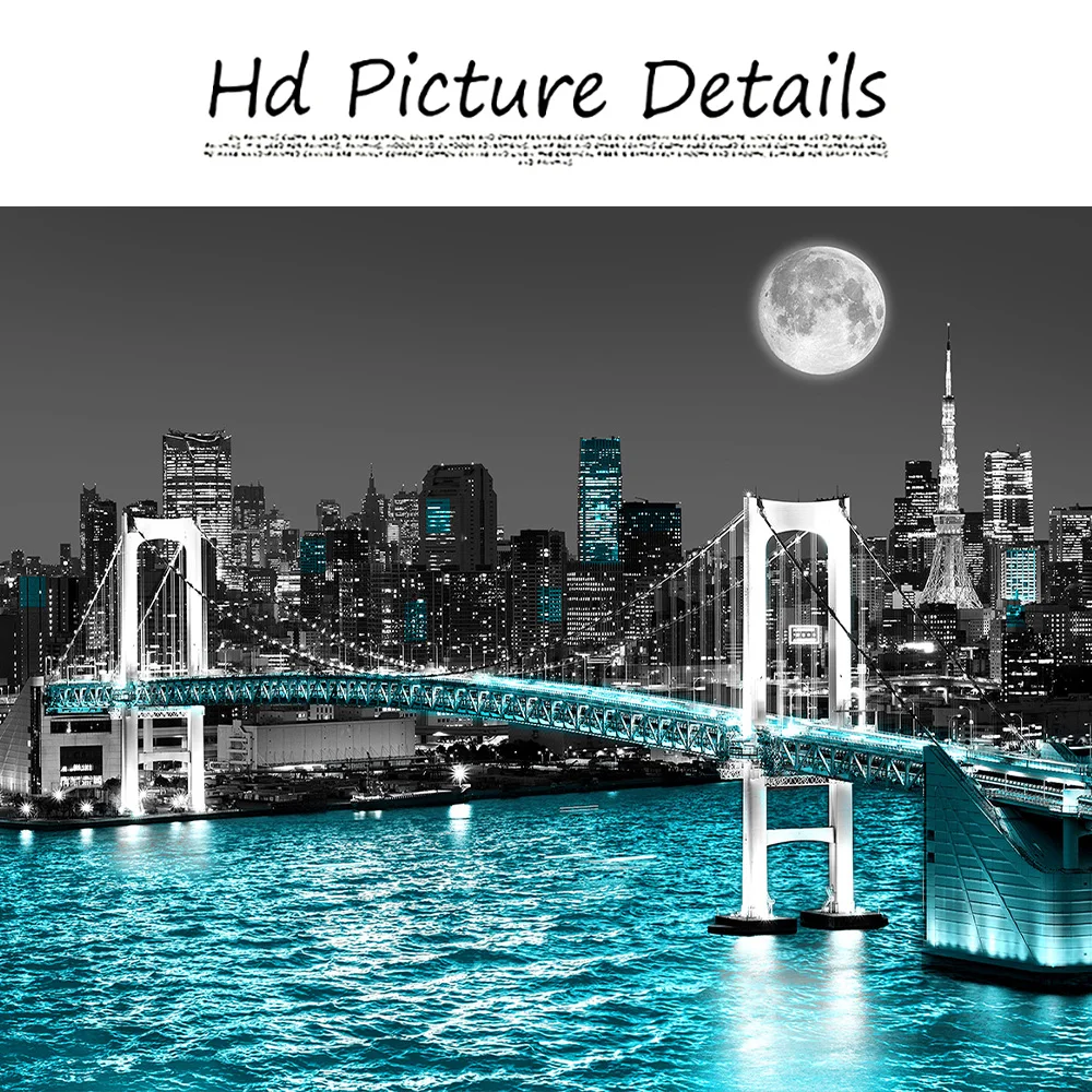 New York Urban Skyline Landscape Wall Art Canvas Painting Abstract Neon Building Posters Prints Picture for Living Room Decor New York Urban Skyline Landscape Wall Art Canvas Painting Abstract Neon Building Posters Prints Picture for Living Room Decor